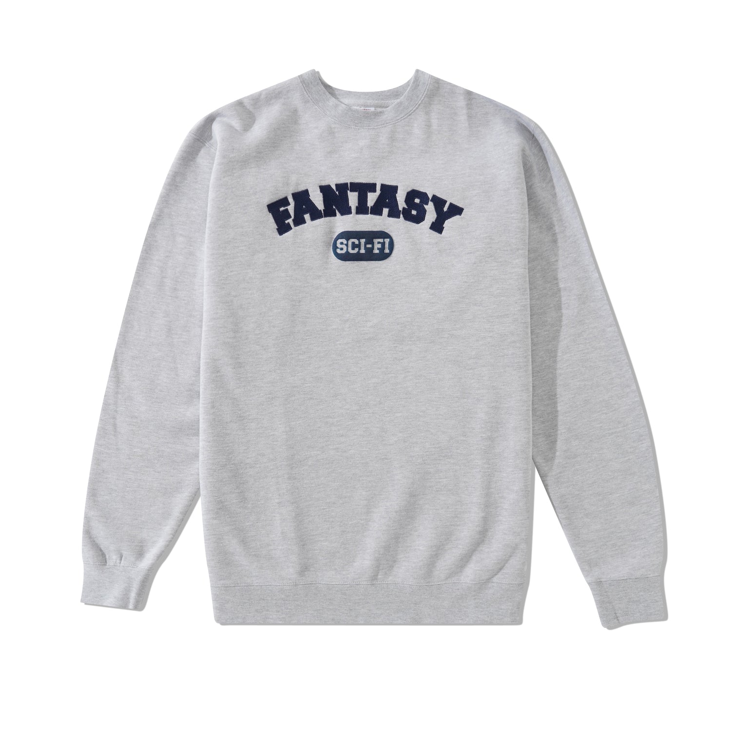 Sci-Fi U Crewneck, Heather Grey