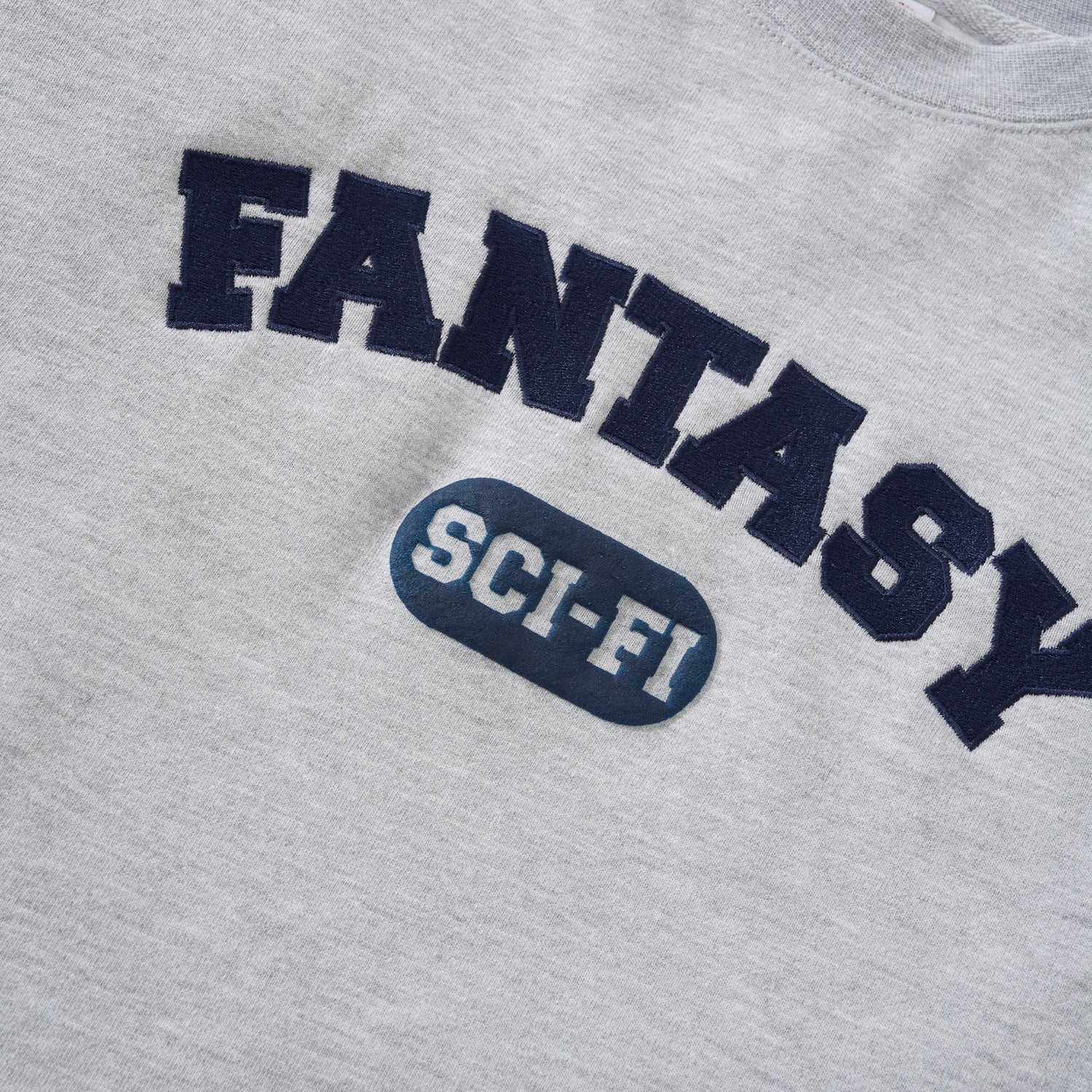 Sci-Fi U Crewneck, Heather Grey