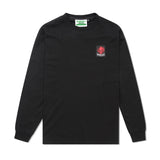 Wormholes L/S Tee, Golgotha Black