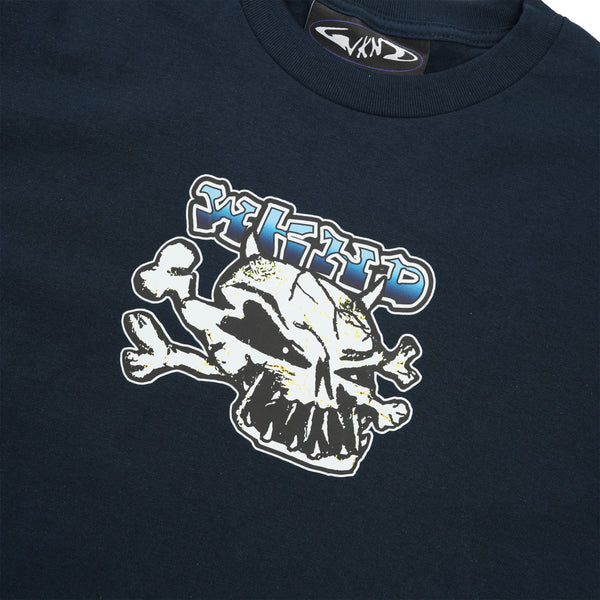 WKND Skull Tee, Navy