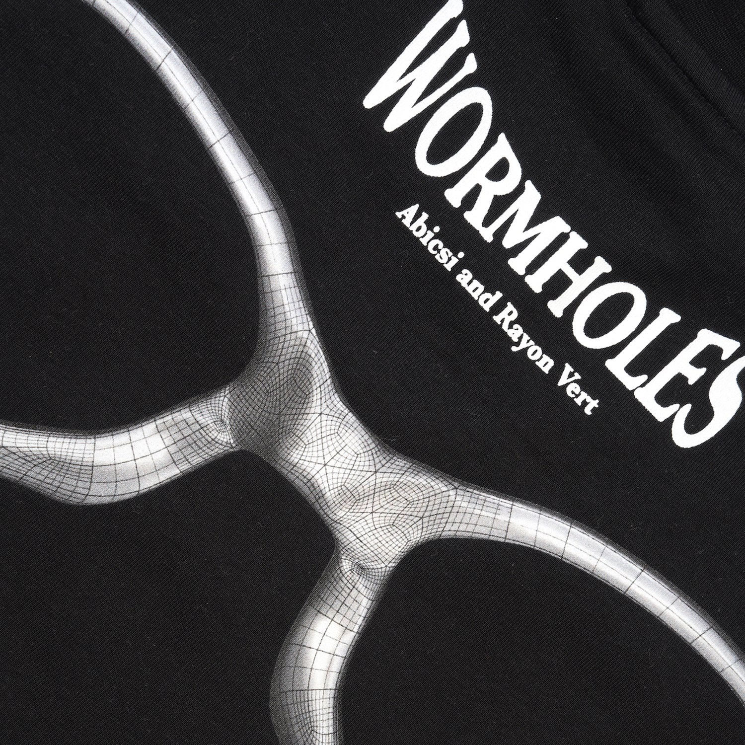 Wormholes L/S Tee, Golgotha Black