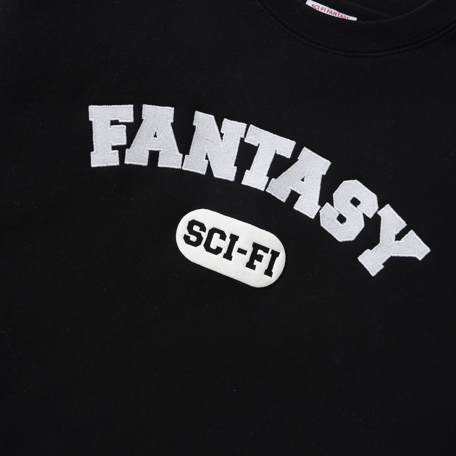 Sci-Fi U Crewneck, Black