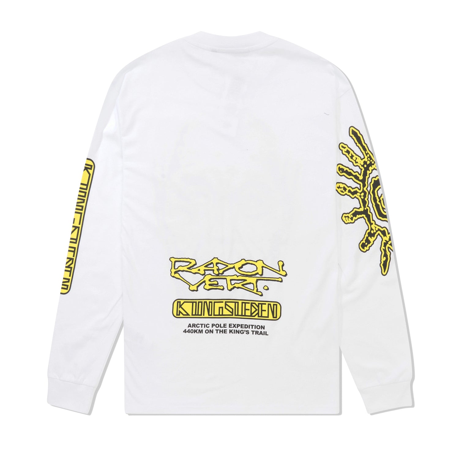 Wanted L/S Tee, Ghost White