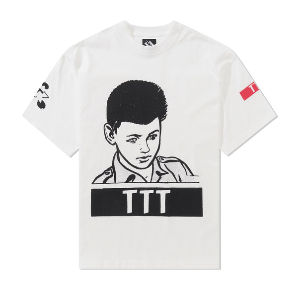 The Trilogy Tapes TTT Boy Tee, White
