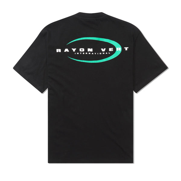 Rayon Vert Spaceship Tee, Golgotha Black