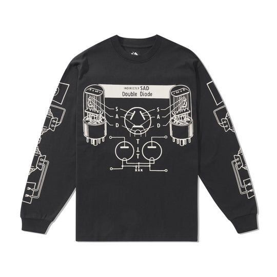 Sad L/S Tee, Black