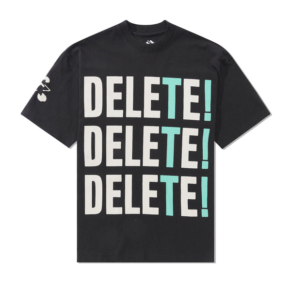 The Trilogy Tapes Delete! Tee, Black