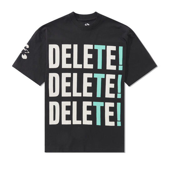 Delete! Tee, Black