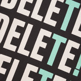 Delete! Tee, Black