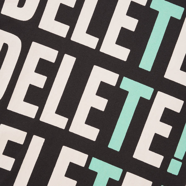 The Trilogy Tapes Delete! Tee, Black