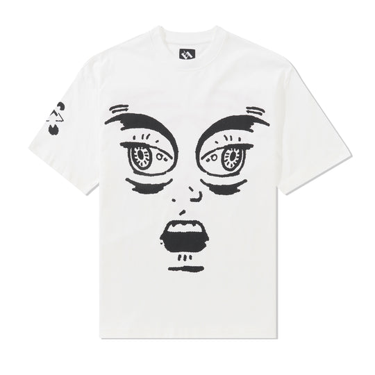 Face Tee, White