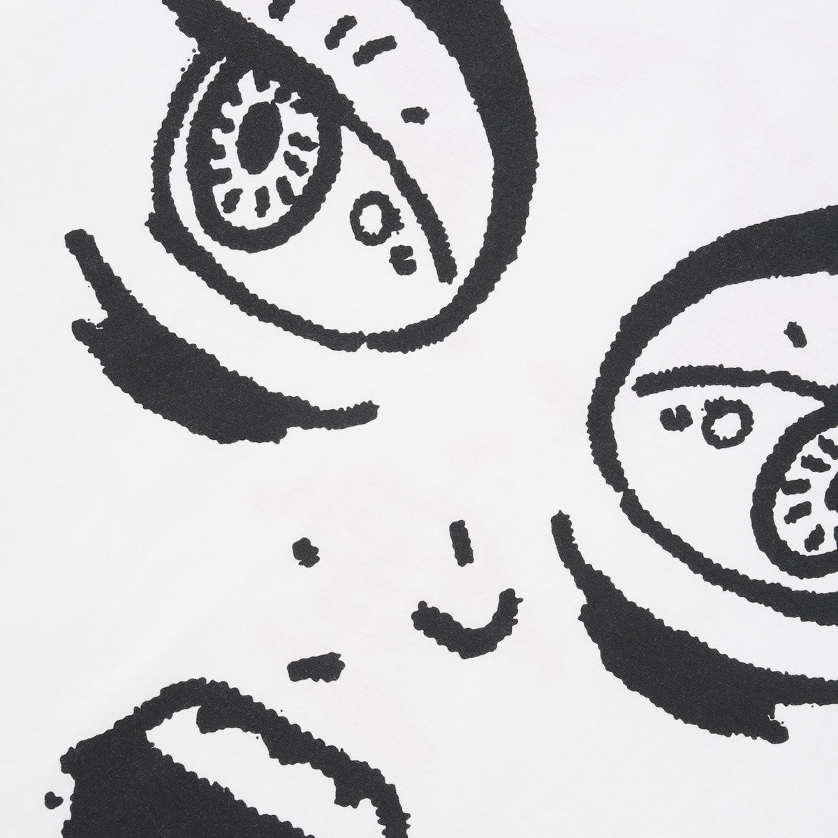Face Tee, White