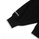BYE Zip-Thru Pullover, Black