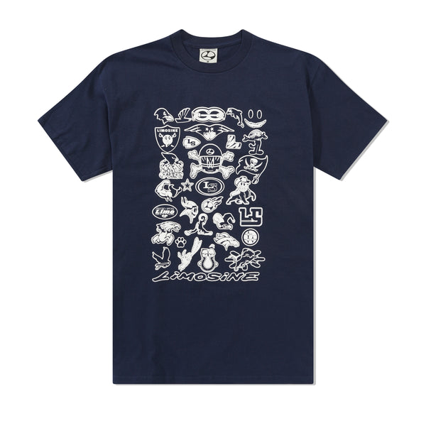 Limosine Limo Teams Tee, Navy
