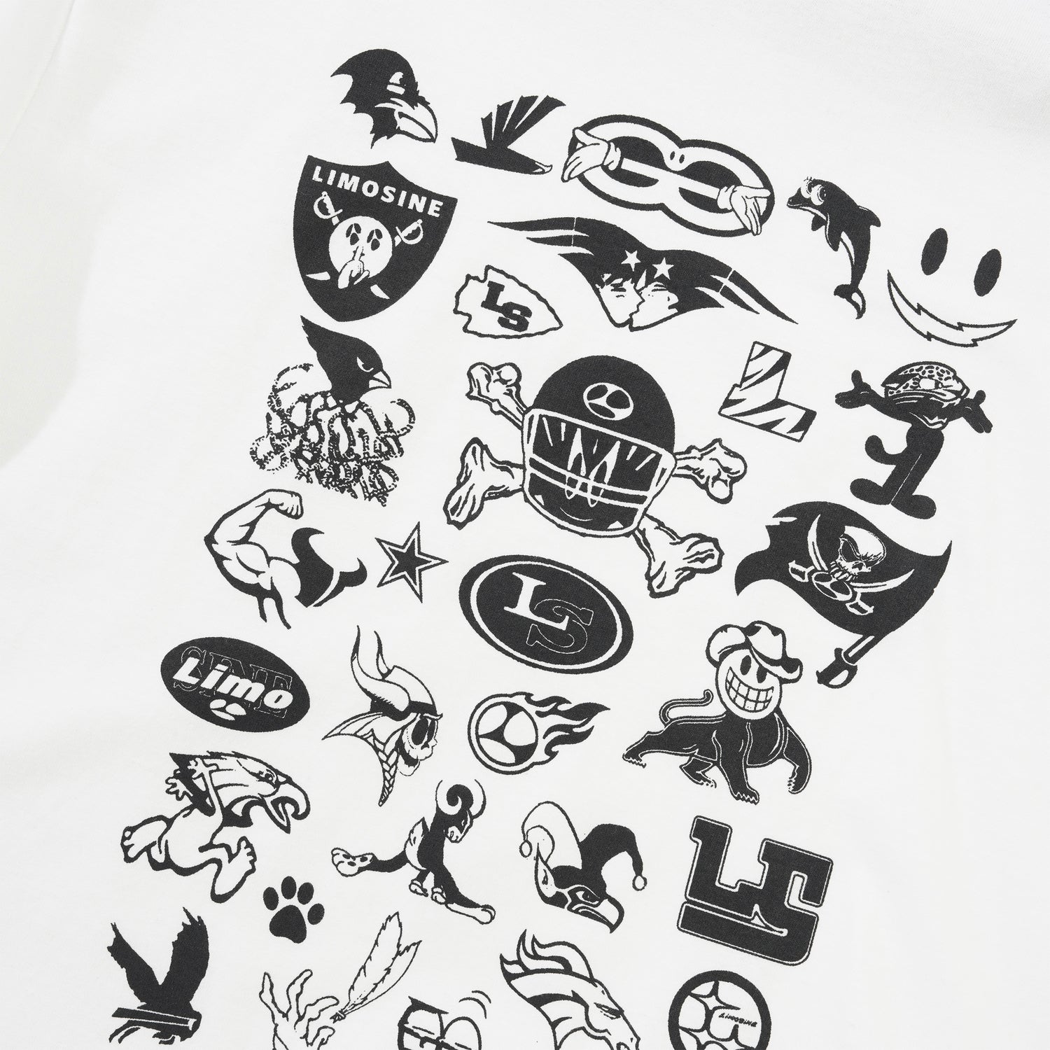 Limo Teams Tee, White