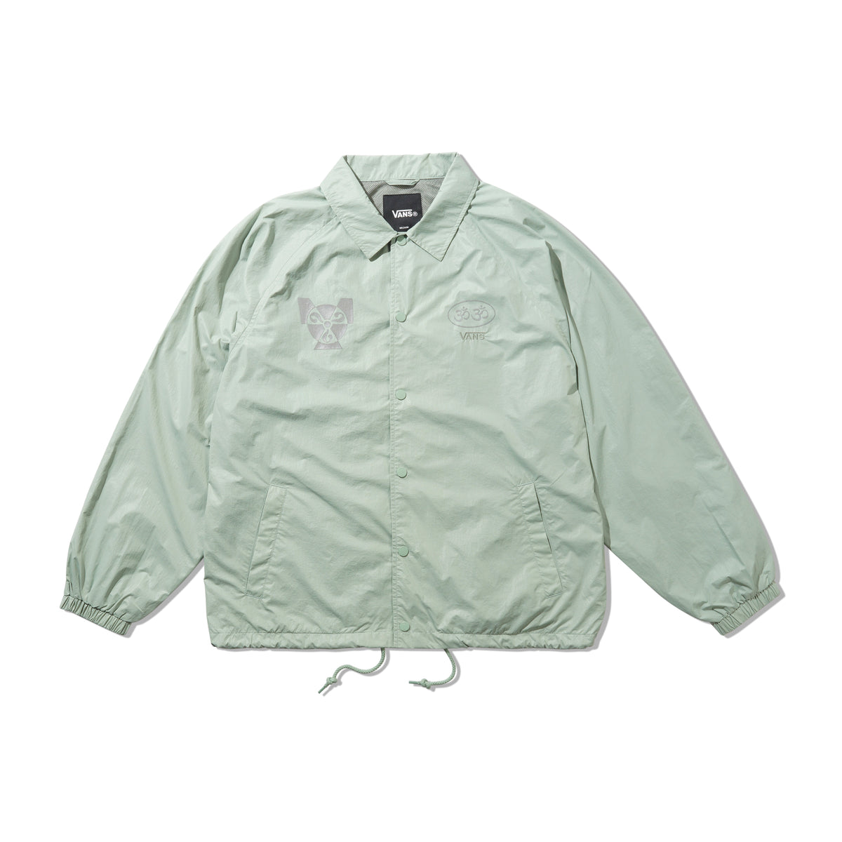 Ed Davis Coach Jacket, Grey Olive