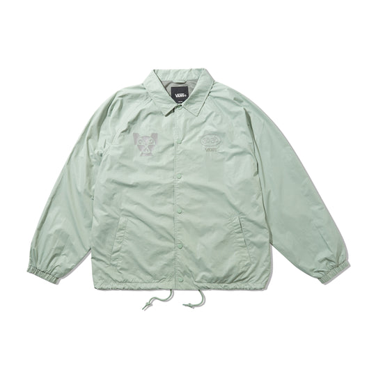 Ed Davis Coach Jacket, Grey Olive