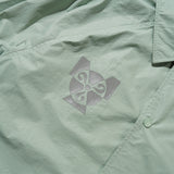 Ed Davis Coach Jacket, Grey Olive