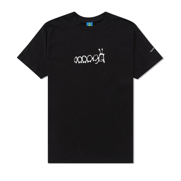 Frog Skateboards Caterpillar Tee, Black