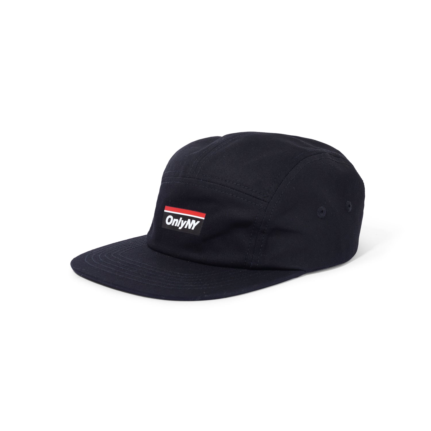 Subway Logo 5 Panel Hat, Black