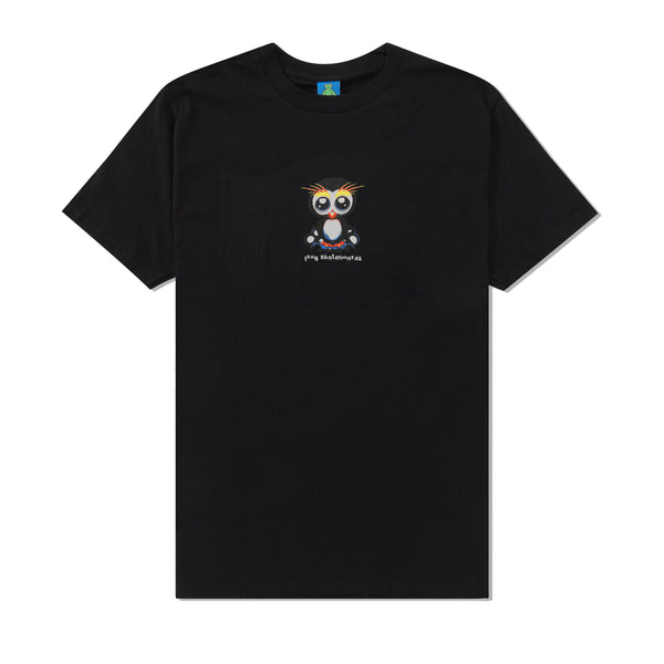 Frog Skateboards Secret Penguin Tee, Black