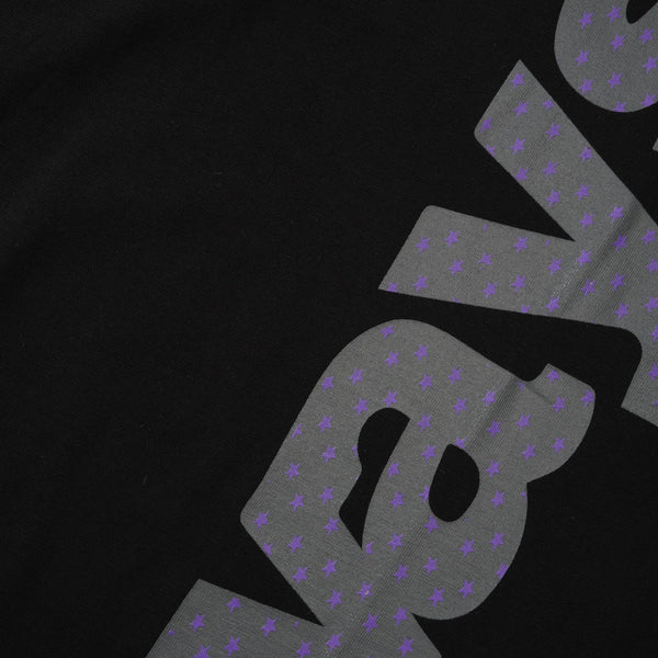 Always Do What You Should Do Always Up Star Tee, Black