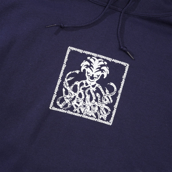 Limosine Snake Pit Pullover Hood, Navy