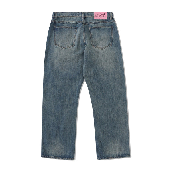 Frog Skateboards Relaxed Fit Bootcut Jean, Indigo