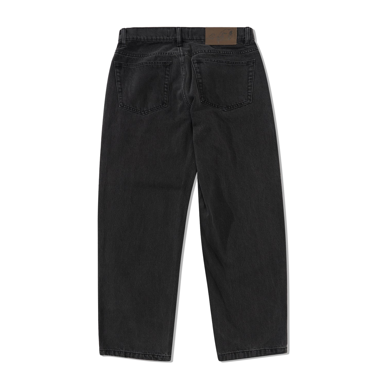 Five Pocket Denim, Washed Black