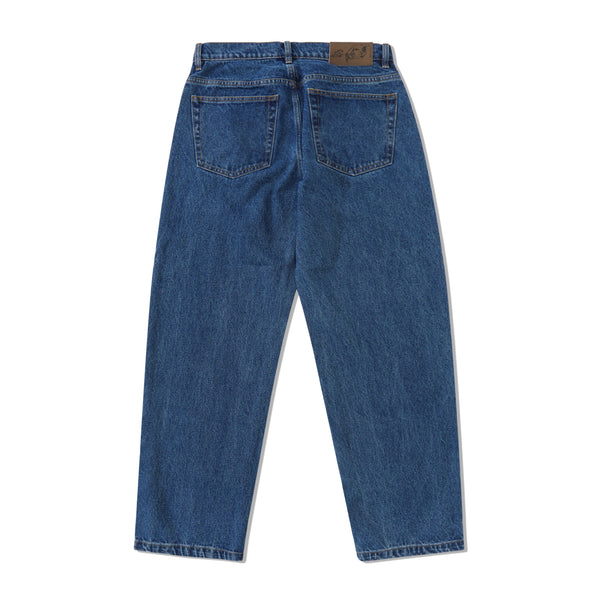 Frog Skateboards Five Pocket Denim, Super Blue