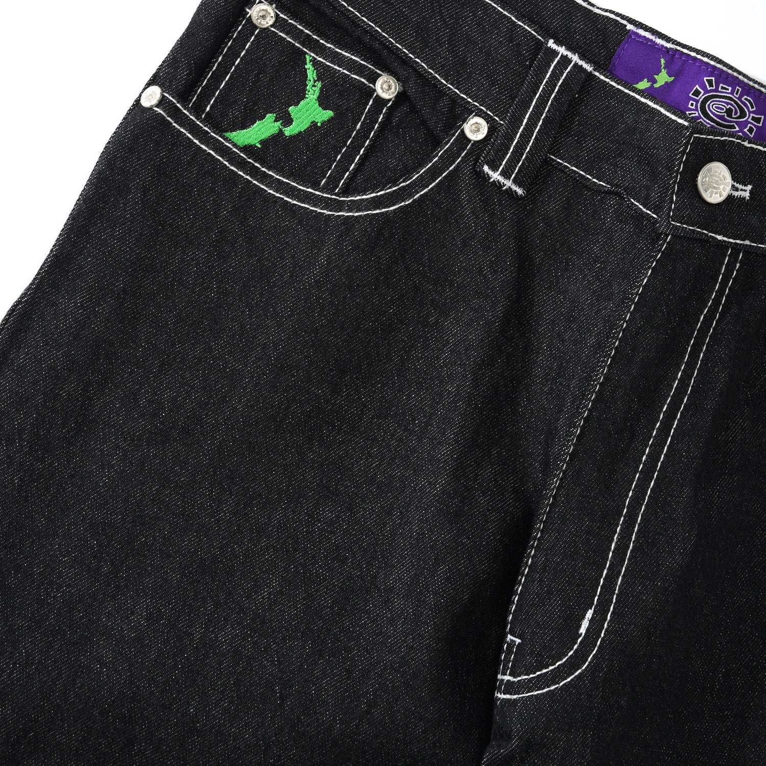 Purple Label Denim Jeans, Black