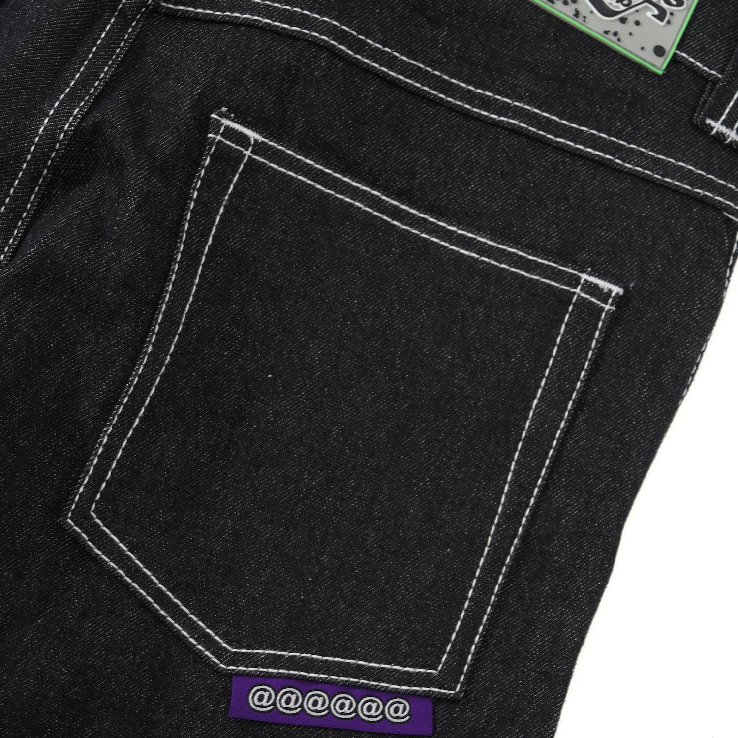 Purple Label Denim Jeans, Black