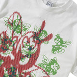 Work Hard Sting Sweet Tee, White