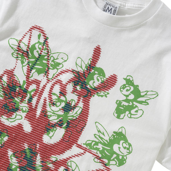 Slinky Work Hard Sting Sweet Tee, White