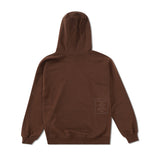 Scribble @Sun Pullover Hood, Brown