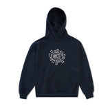 Scribble @Sun Pullover Hood, Navy