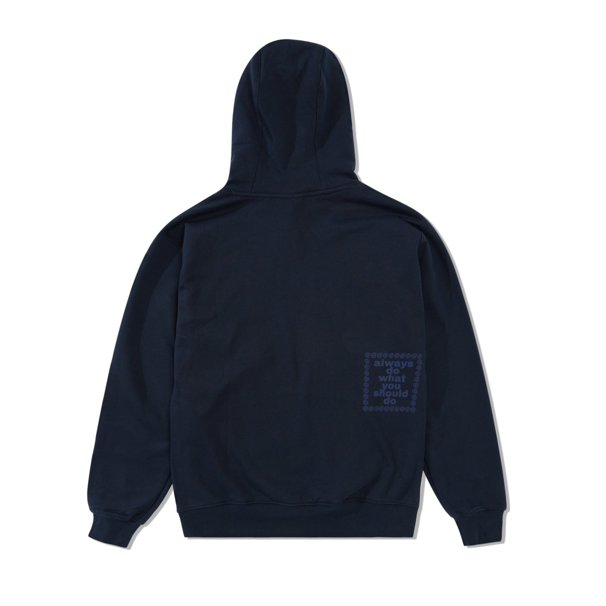 Scribble @Sun Pullover Hood, Navy