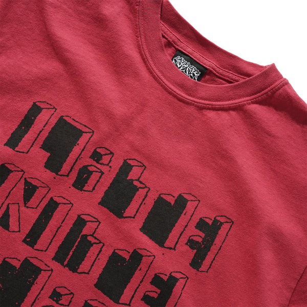 Late Nite Stars Bad Eyes Tee, Red