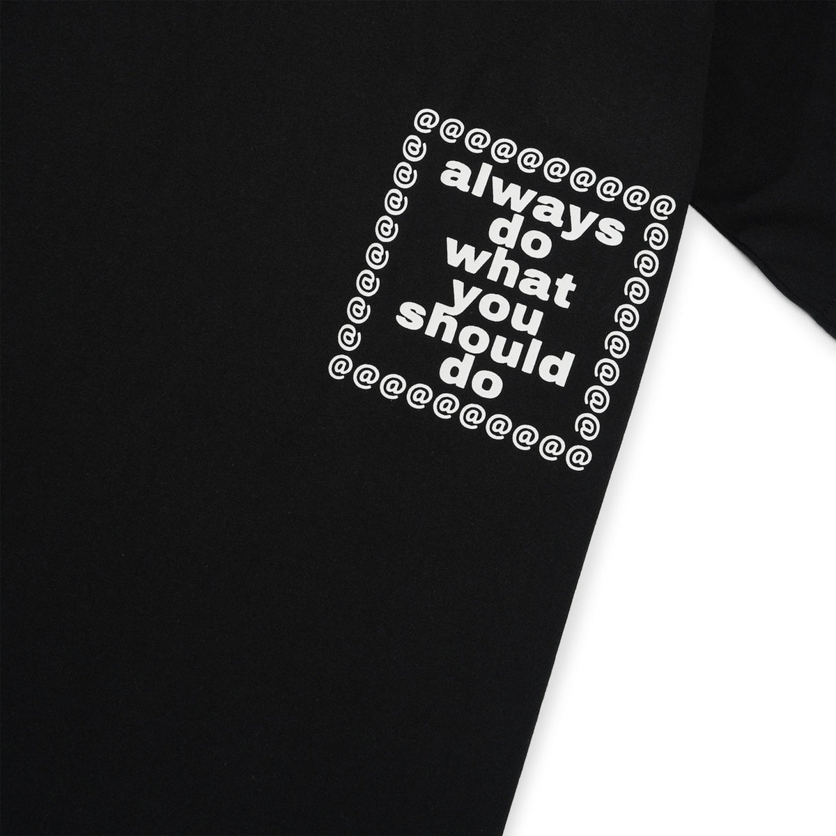 Sketchy @Sun Tee, Black