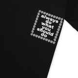 Sketchy @Sun Tee, Black