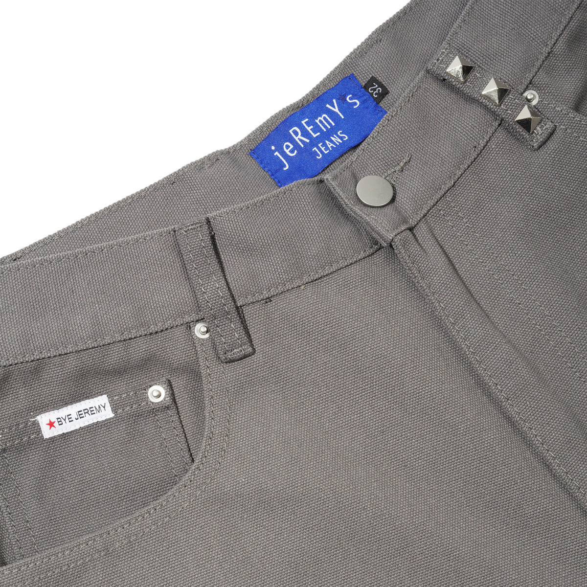 Canvas Shorts, Grey