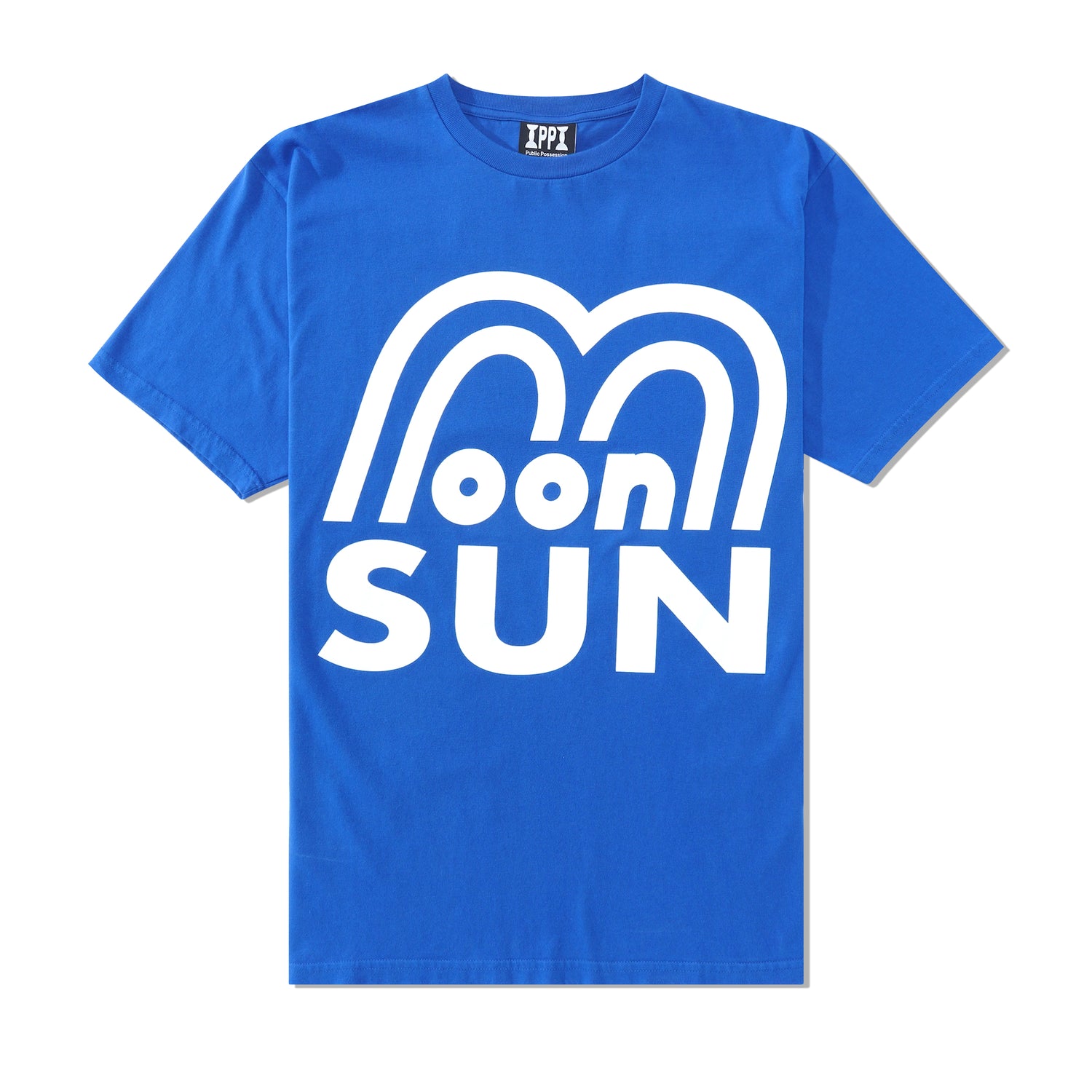 Sun & Moon Tee, Cote d'Azur Blue