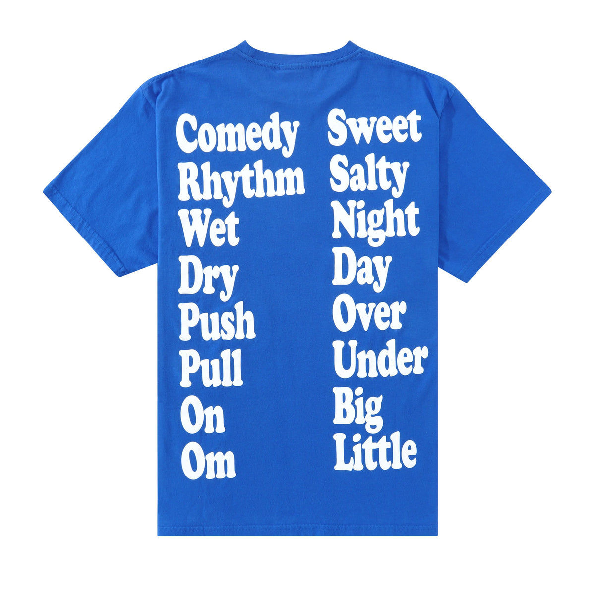 Sun & Moon Tee, Cote d'Azur Blue