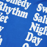 Sun & Moon Tee, Cote d'Azur Blue