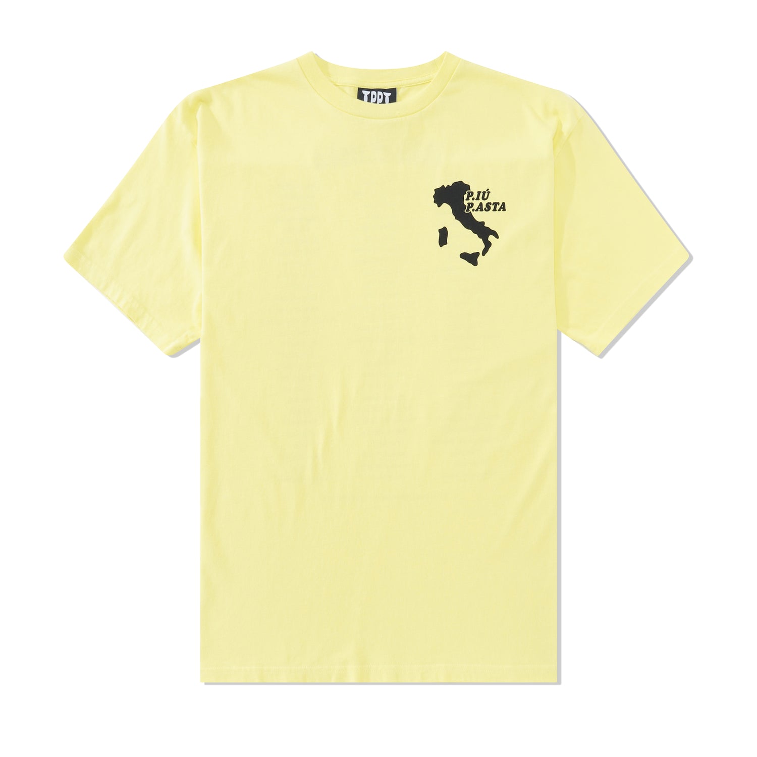 P.iu P.asta Tee, Stonewashed Yellow