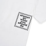 Love Is Hard Tee, White
