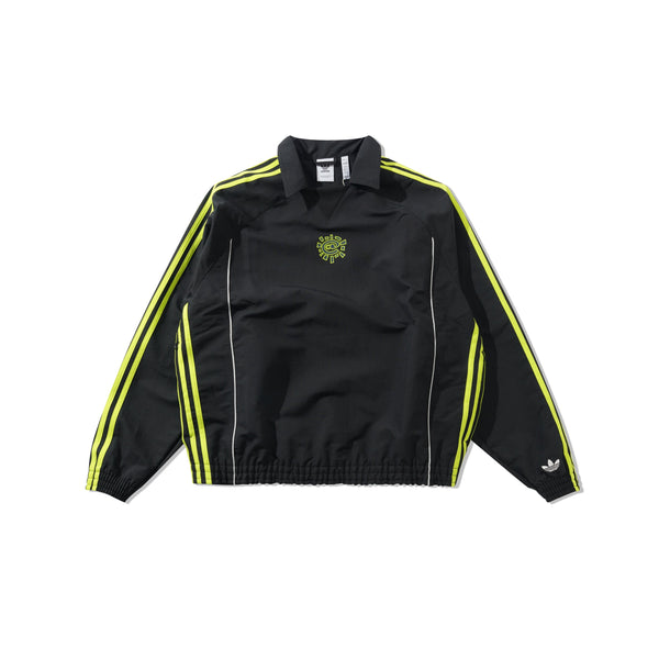 Adidas Always Track Jacket, Black / Semi Solar Slime