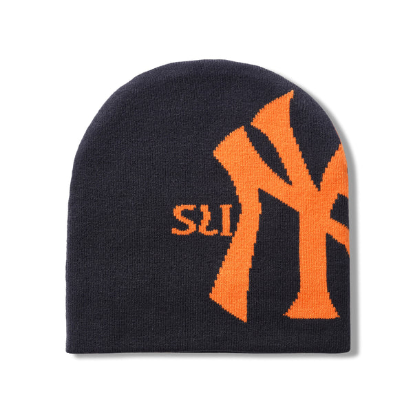 Slinky NY Reversible Beanie, Navy