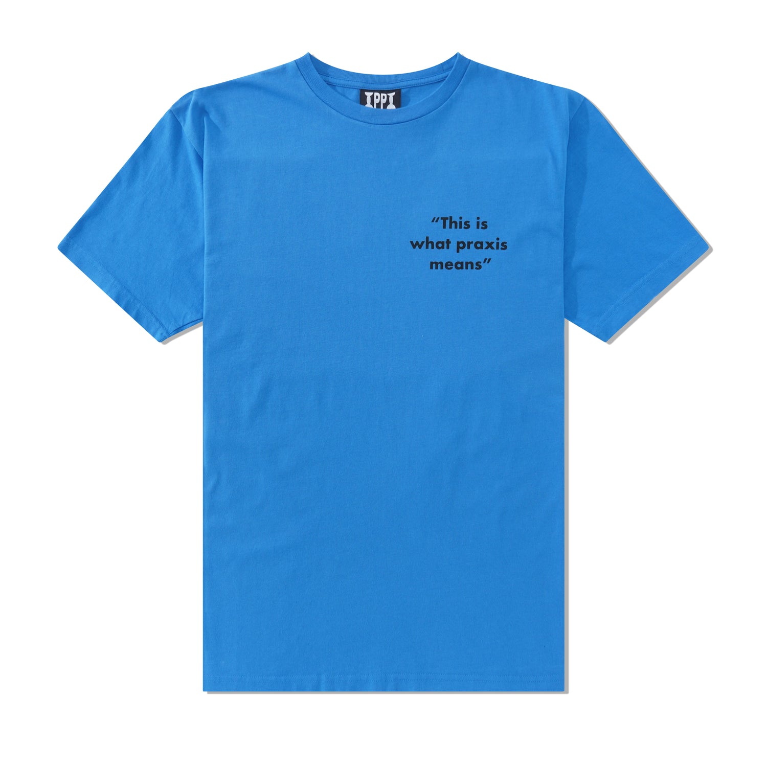 Praxis / Theorie Tee, Cute Blue