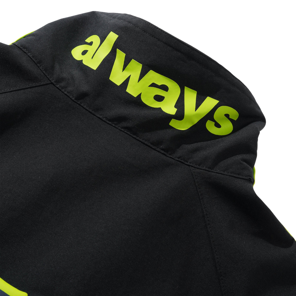 Always Track Jacket, Black / Semi Solar Slime